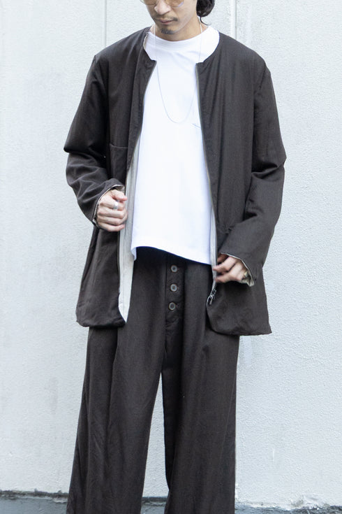 【YUTA MATSUOKA】"GENTLY CLOTH ZIP JACKET"